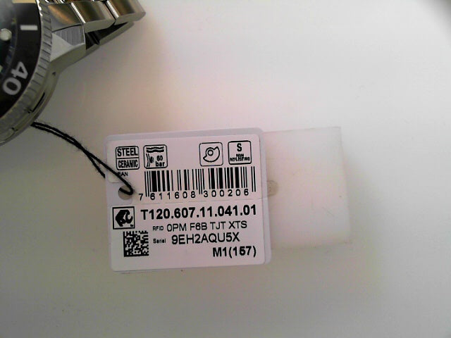 Seastar 2000 Professional Powermatic 80 Stainless Steel with Black and Blue Index Dial