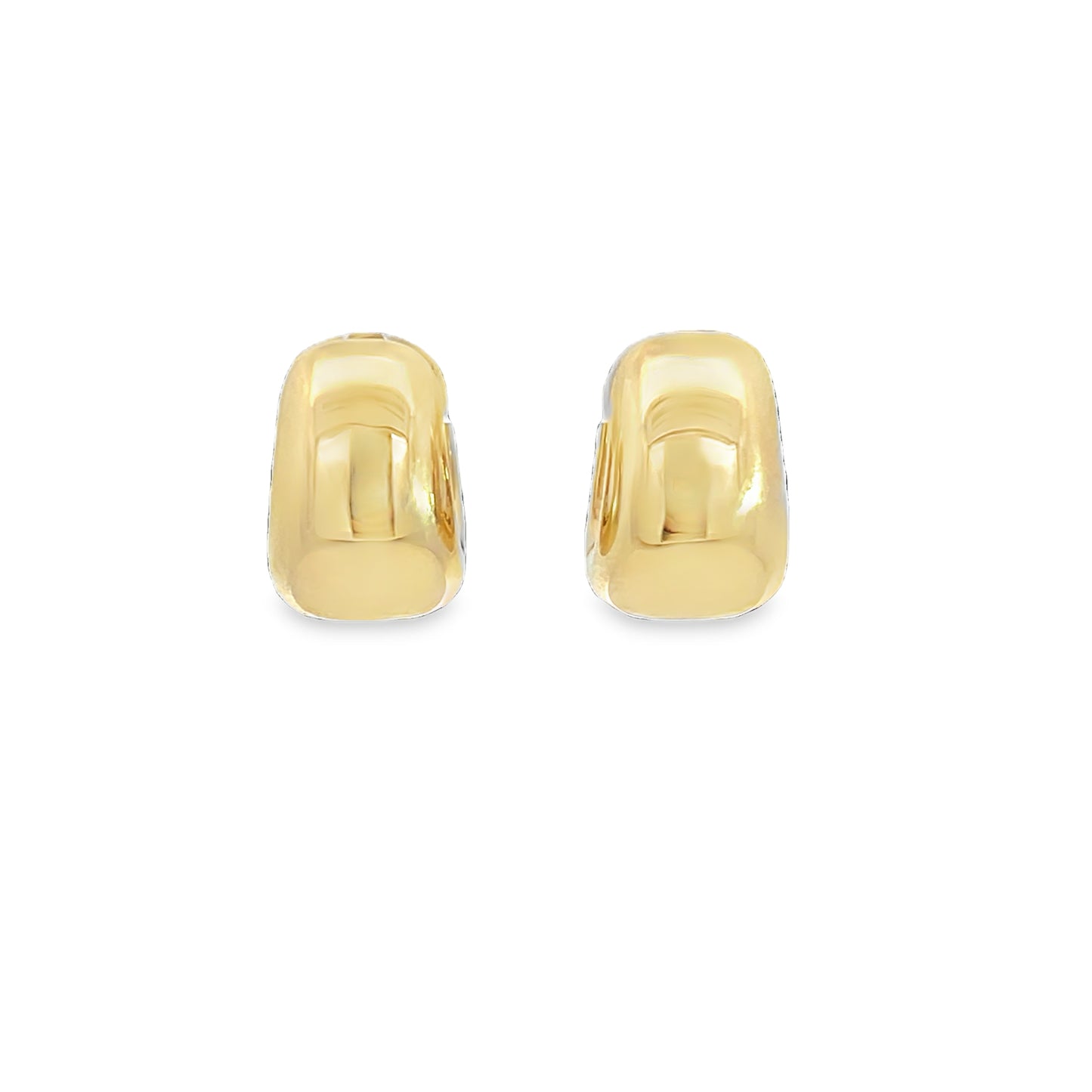 14k Chunky Huggies