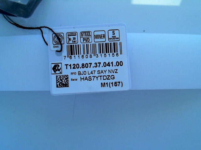 Seastar 1000 Men's Powermatic 80 Stainless Steel Black Strap with Blue Index Dial