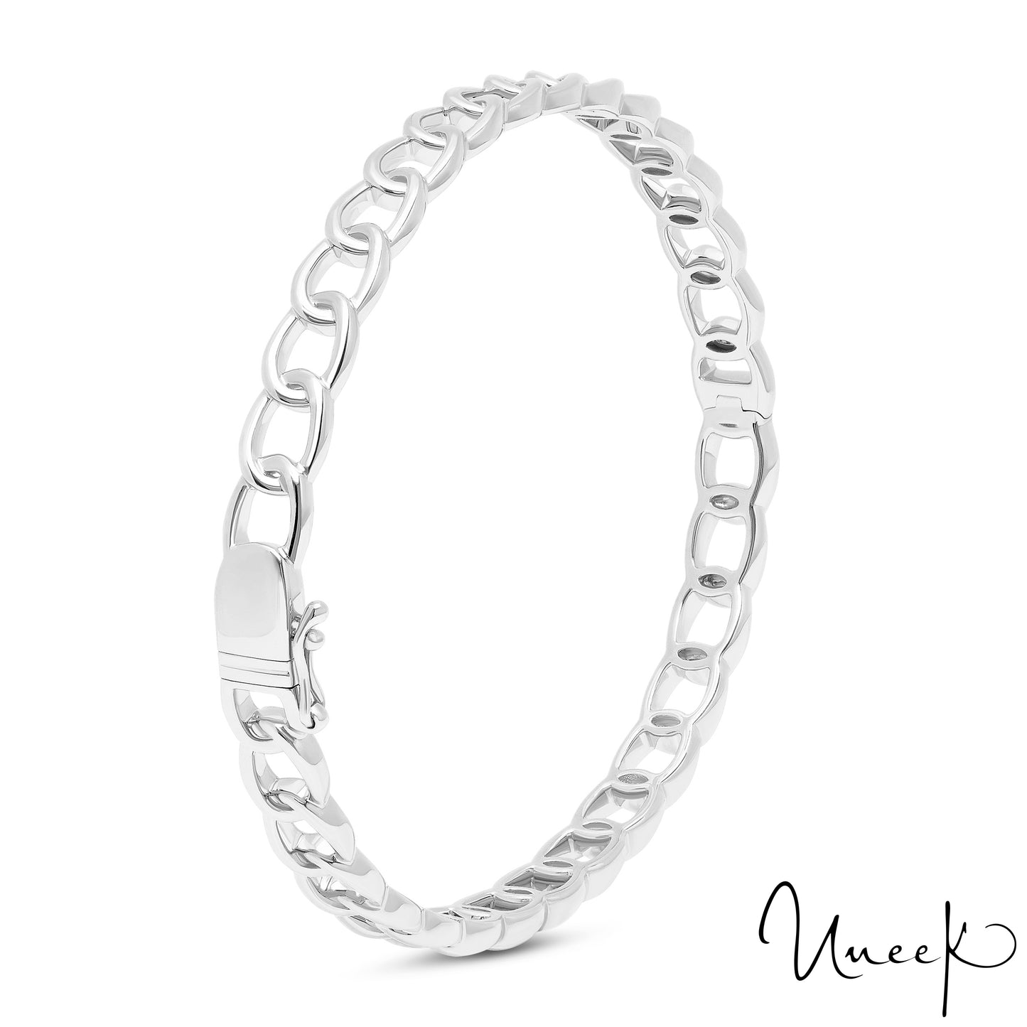 18K White Uneek Stackable Collection Stackable Bangle