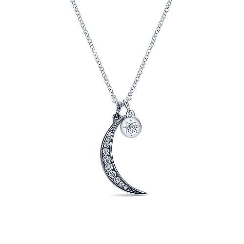 925 Silver Fashion White Sapphire