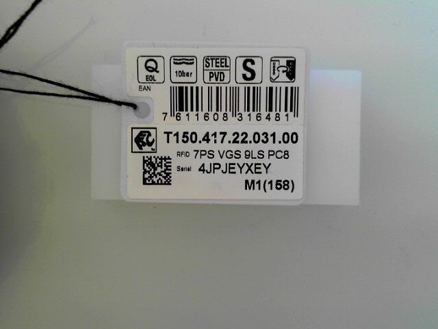 PR100 Men's Stainless Steel Two-Tone with Chronograph Silver Dial