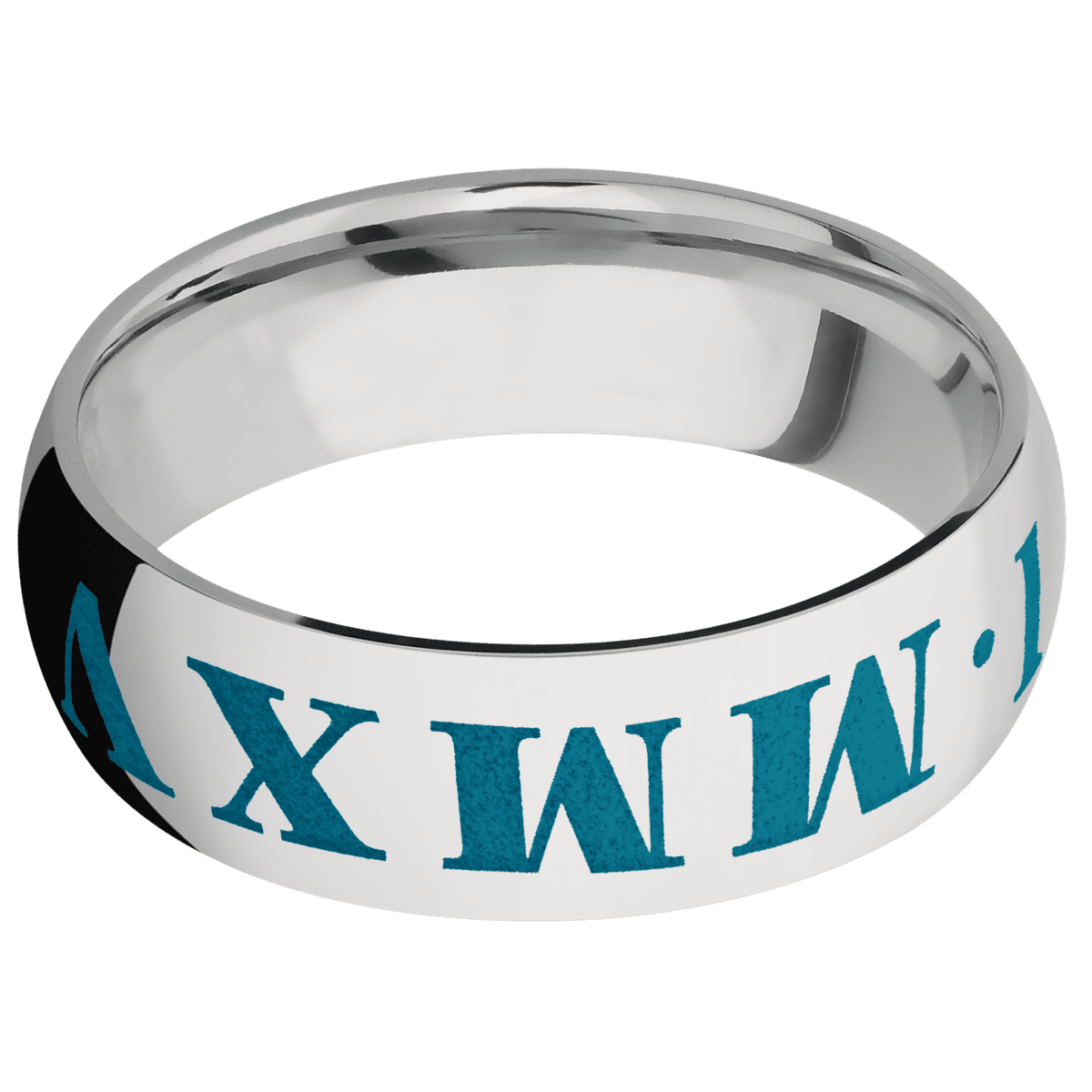 14K White Gold + Polish Finish