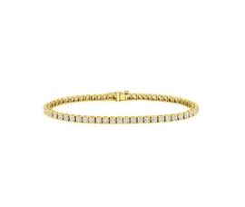 14K Yellow 1 1/2cttw Lab Grown Diamond Bracelet