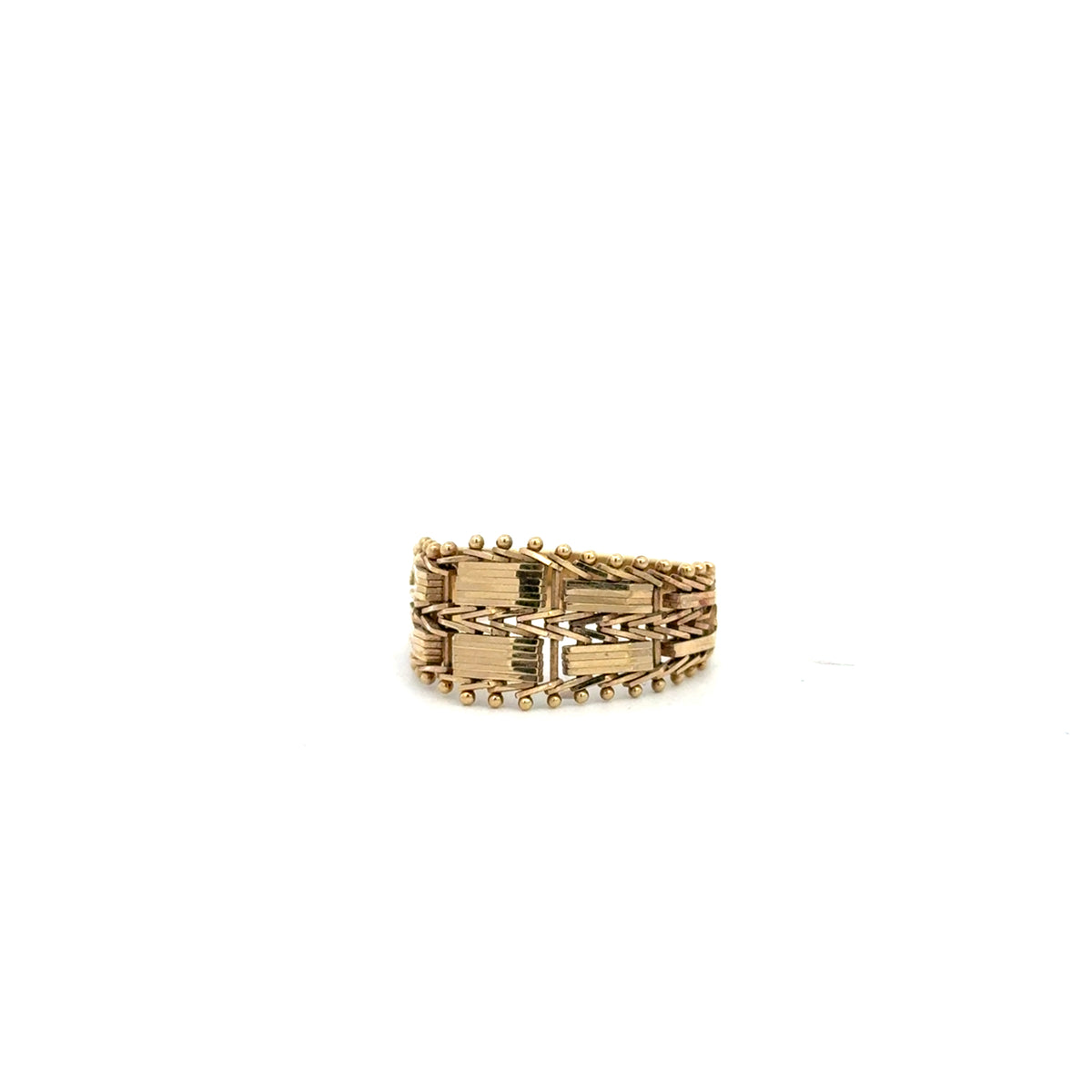 Preowned 14K Yellow Fashion Ring Size 7.50