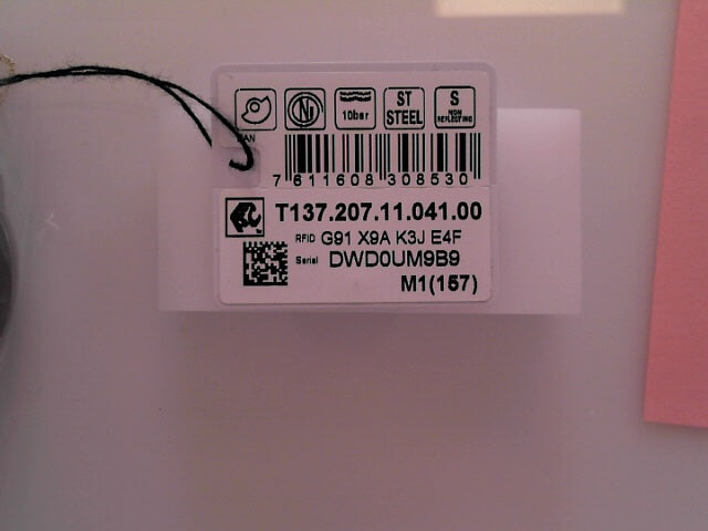 PRX Unisex PW80 Stainless Steel with Blue Index Dial