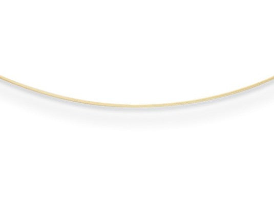 14K Yellow Omega Chain 2mm