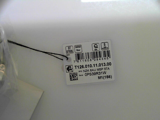 Bellissima Ladies Small Quartz Stainless Steel Watch with White Dial and Roman Numerals