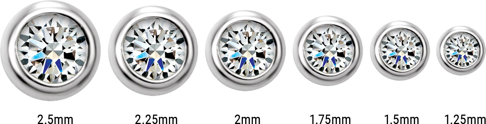 14K Rose .01 CT Diamond Micro Stud Single Earring