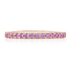 Tacori String of Pink Sapphires Ring