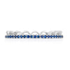 Tacori Crescent Crown Ring with Sapphire