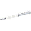 Swarovski Crystalline Ballpoint Pen, White, Chrome Plated