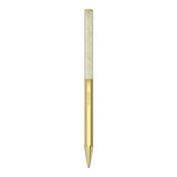 Swarovski Crystalline Ballpoint Pen, Octagon Shape, Gold Tone, Gold-Tone Plated