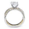 Simon G Bridal Oval-Cut Engagement Ring & Matching Wedding Band In 18K Gold With Diamonds (White,Yellow)