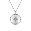 Gabriel & Co. Sterling Silver Treasure Chests Gemstone Necklace