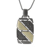 Simon G Men's Ruthenium Necklace In 14K Gold With Diamonds (Gray,Yellow)