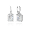 Tacori Diamond French Wire Earring - 4.1ct