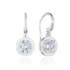 Tacori Diamond French Wire Earring - 3.08ct