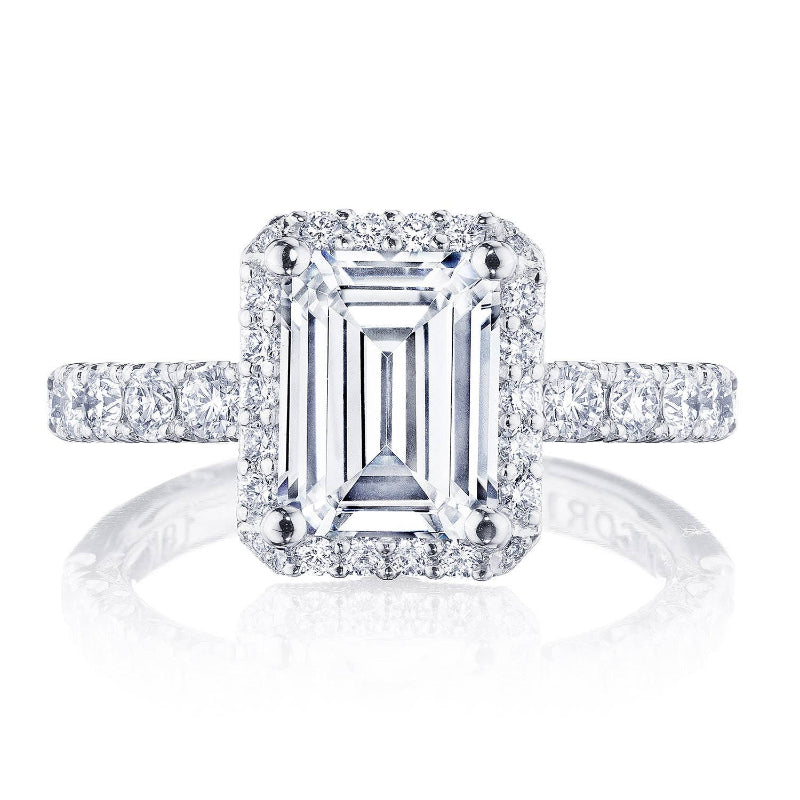 Tacori Emerald Bloom Engagement Ring