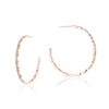 Tacori Closed Crescent Diamond Hoop Earrings