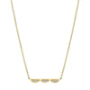 Tacori Closed Crescent Diamond Necklace - Petite