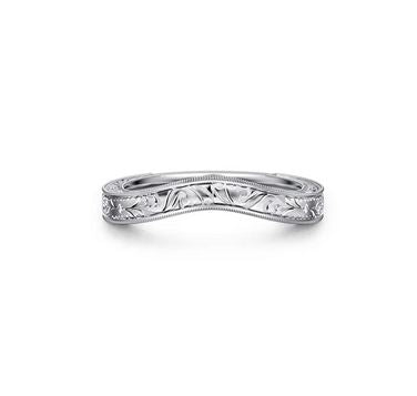 14K White Gold Anniversary Band