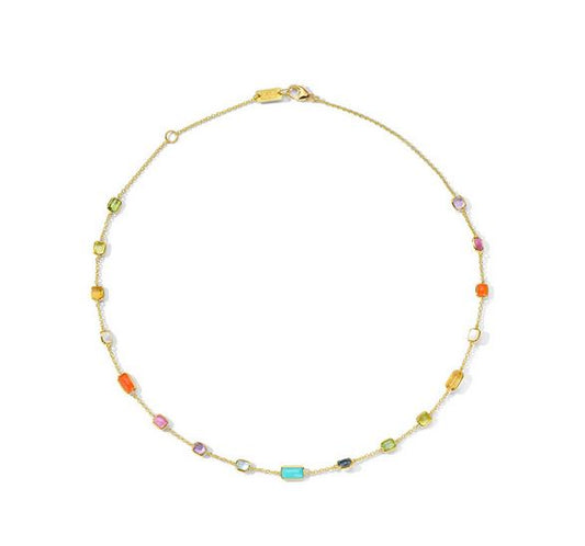 18K Rock Candy® 9-Stone Bracelet in Summer Rainbow 2 - 7.5"
