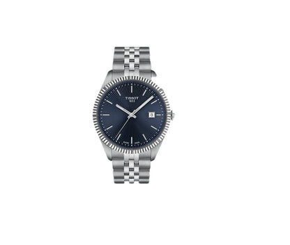 Ballade Men's Stainless Steel with Blue Index Dial