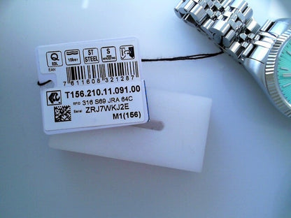 Ballade Ladies Stainless Steel with Light Green Index Dial