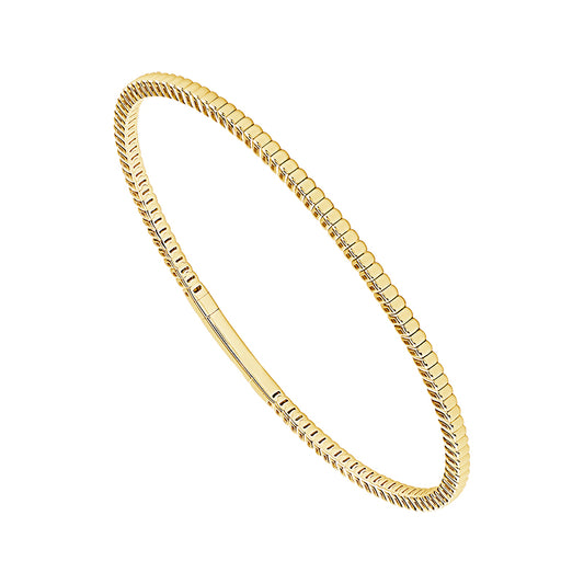 14K Yellow Flexi Bangle