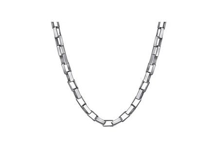 22 Inch 2.5mm 925 Sterling Silver Mens Solid Box Chain Necklace