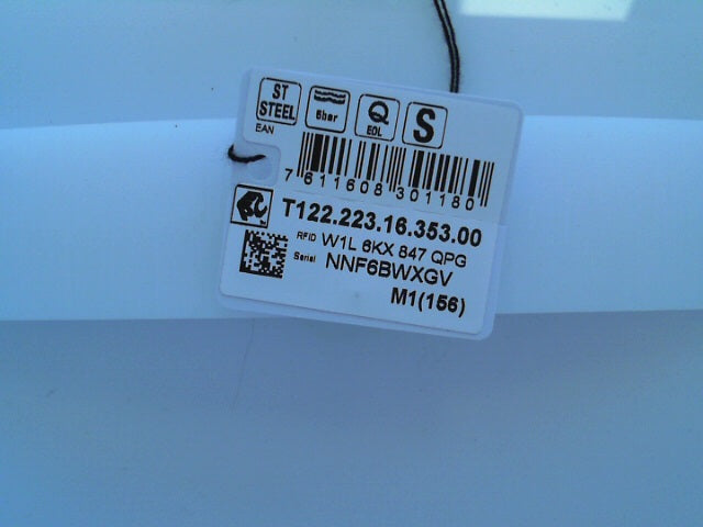 Carson Premium Lady Moonphase Blue Leather Strap with Moonphase Roman Numeral Dial