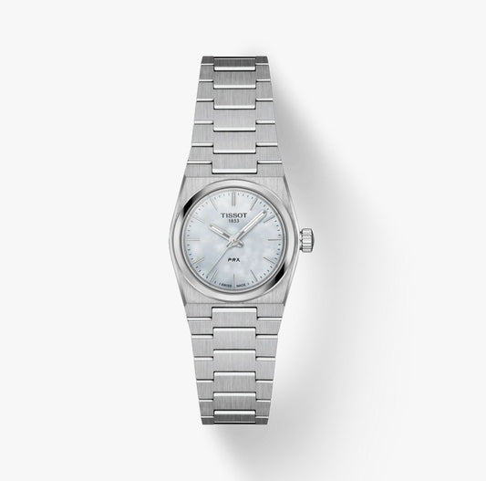 PRX Ladies Stainless Steel Mother of Pearl Index Dial