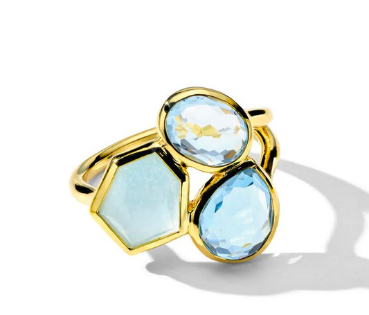 18K Rock Candy® Small 3-Stone Cluster Ring in Mare