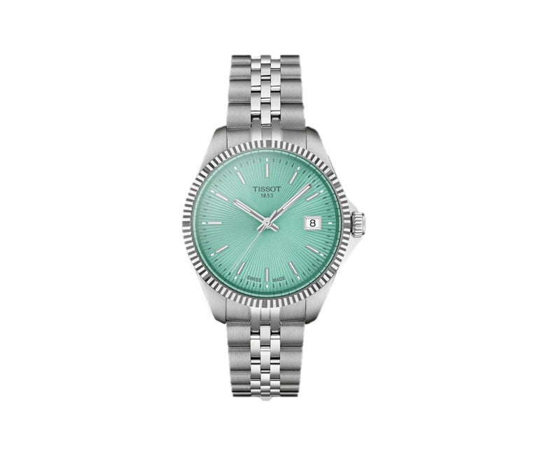 Ballade Ladies Stainless Steel with Light Green Index Dial