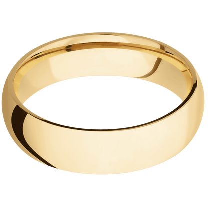 10K Yellow Gold + Polish Finish