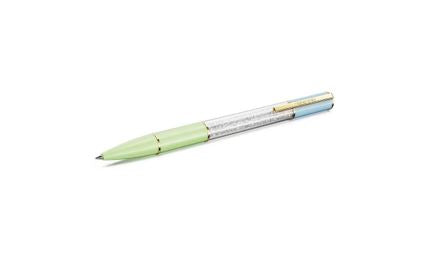 Crystalline Lustre ballpoint pen Multicolored, Gold-tone plated