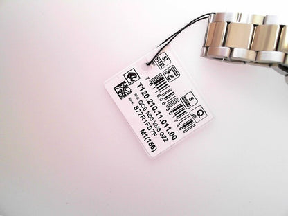 Seastar1k Unisex Stainless Steel with White and Silver Index Dial