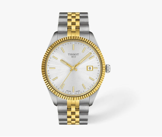 Ballade Men's Stainless Steel Two-Tone with Silver Index Dial