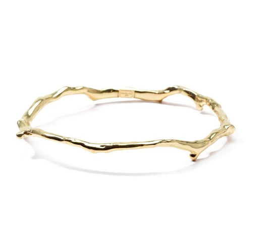 Yellow 18 Karat Bangle Bracelet
