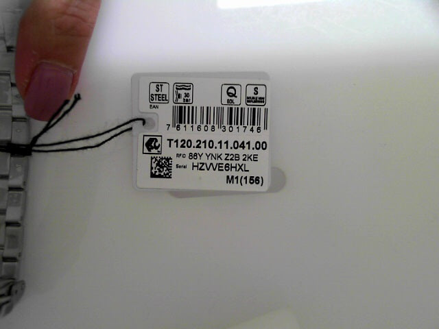 Seastar Unisex Stainless Steel with Blue Index Dial