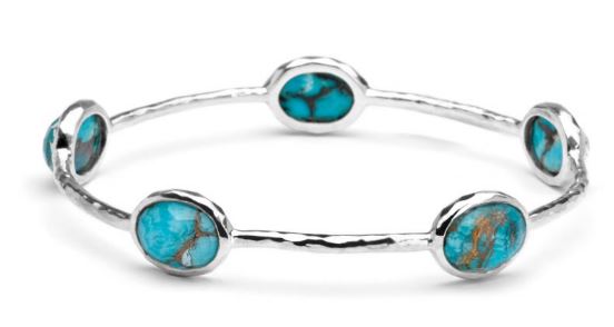 Rock Candy Collection 5-Stone Turquoise Bracelet