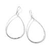 Stardust Teardrop Earrings with Diamonds