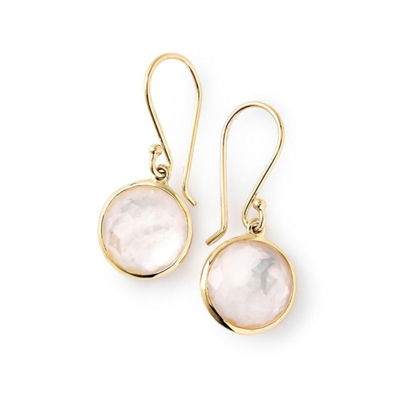 Lollipop Mother-of-Pearl Doublet Drop Earrings