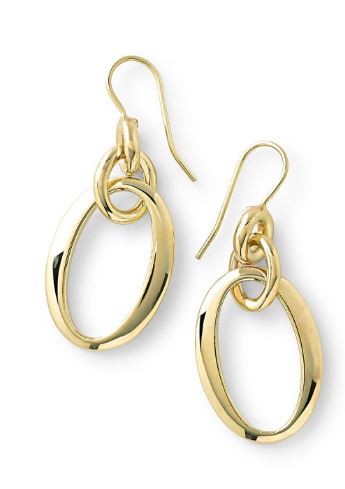 Classico Collection Oval Drop Earrings