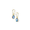 Rock Candy Teeny Triplet Teardrop Earrings