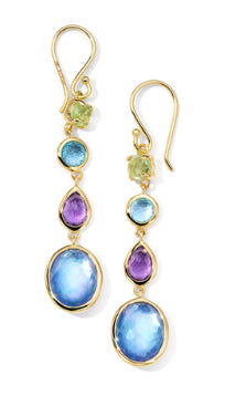 Rock Candy: Alpine Collection 4-Stone Drop Earrings