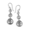 Lollipop Collection: Blacktie 3-Stone Drop Earrings