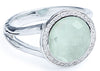 Lollipop Collection Halo Gemstone Ring