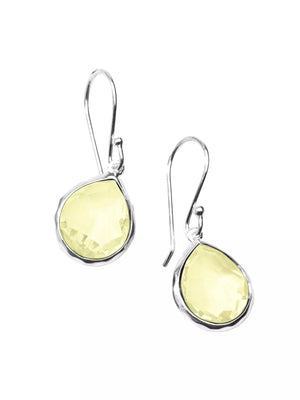 Rock Candy Collection Teardrop Citrine Earrings